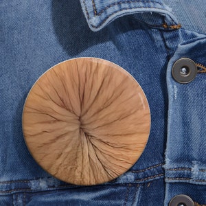 Butthole Pin-Back Button - High gloss full face image that is durable and weather resistant.