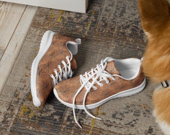 Women’s Canvas Lace-Up Sneakers – Funny “Butthole Covered” Novelty Shoes | Gag Gift, Unique Statement Footwear