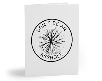 Unique Novelty Card - Buttholes Everywhere Poem Greeting Card - Ideal for Adding Humor to any Event - Gag Gift