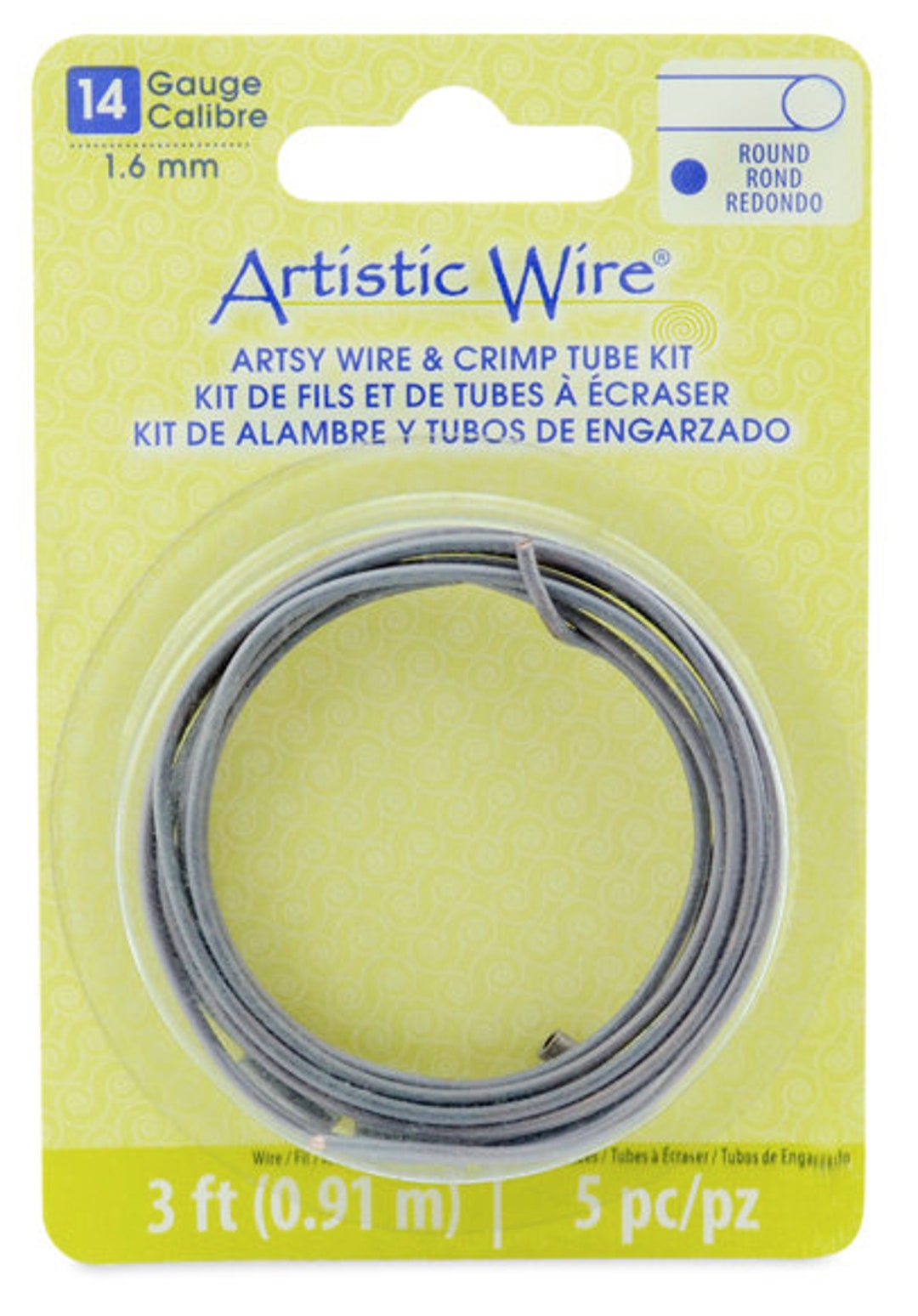 Artistic Wire Artsy Wire and Crimp Tube Kit Mauve Etsy