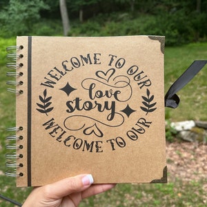 Wedding Scrapbook, Engagement Scrapbook, Scrapbook Photo Album, Memory Scrapbook, Guest Signing Book, Anniversary Scrapbook Photo Album