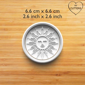 Sonne Ausstecher mit Stempel