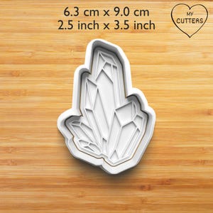 Kristall Ausstecher mit Stempel