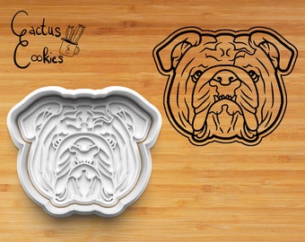 English Bulldog Cookie Cutter