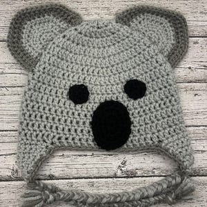 帽子 KIDDY STUFF  Koala Hat Soft Plush Koala Hat Adults Kids Lovely Warm Cover Party