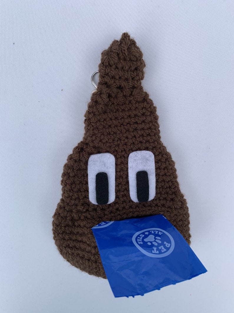 Poop Emoji Dog Bag Holder Etsy