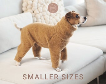 DOWNLOAD SEWING PATTERN / Dog teddy pajamas - sizes xxs-s