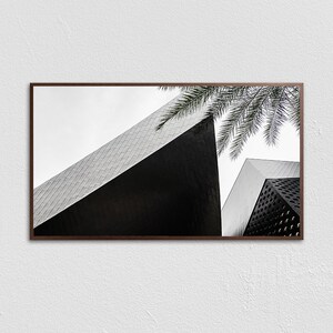 Samsung Frame TV Art - abstracte digitale downloadkunst, architectuurfotografie, kunst voor Frame TV, Instant Download Art