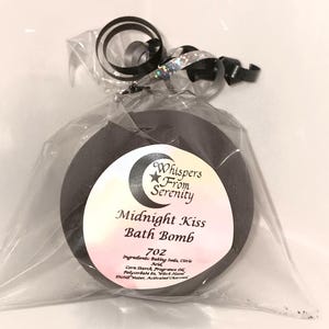 Bath Bombs, Midnight Kiss with Activated Charcoal