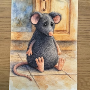 Lachlan Sad Rat Jellycat - Etsy