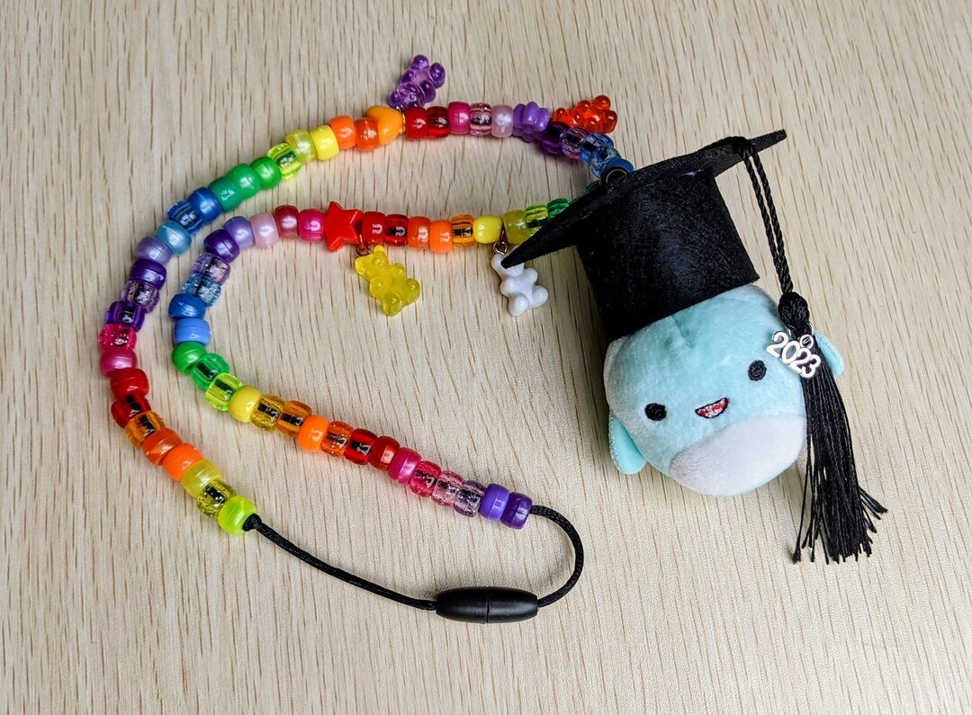 2023 2024 2025 Graduation Squishmallow Plush Charm Necklace Etsy