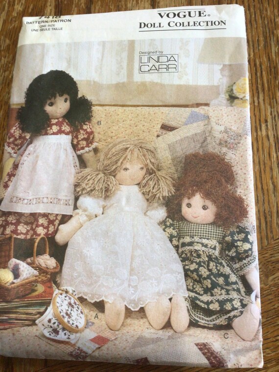 Vogue Doll Collection Linda Carr 2001 18 Rag Doll and Etsy