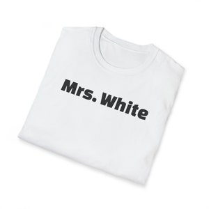 Mrs.White, Clue, Unisex Softstyle T-Shirt