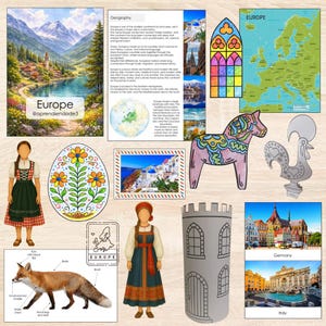 Europe Unit Study for Kids | Hands-On Geography & Culture Activities