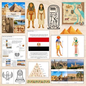 Egypt Unit Study (English)