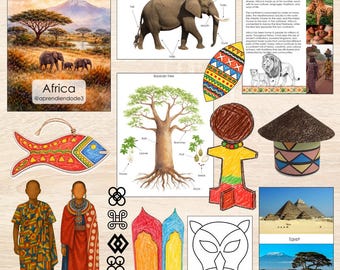 Africa Unit Study for Kids | Hands-On Geography & Culture Activities