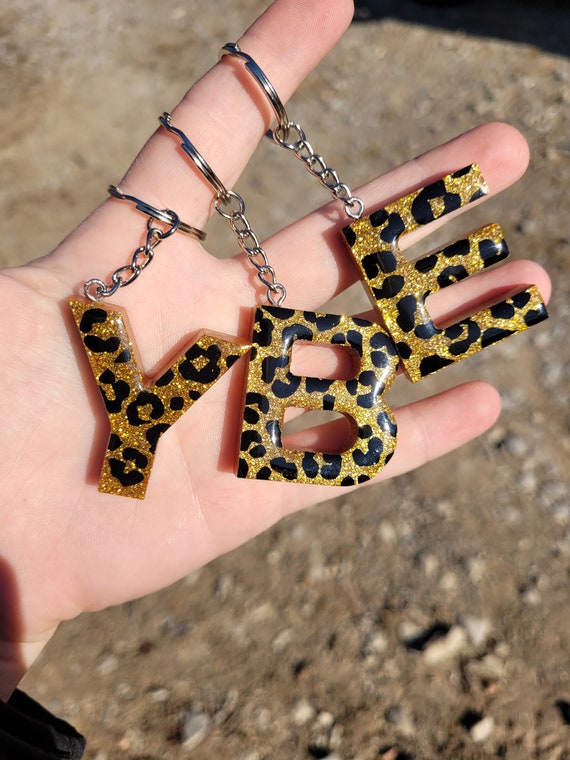 Cheetah Print Letters, Cheetah Print Initials, Cheetah Print