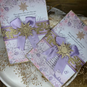 Rapunzel Quinceañera Uitnodigingen Kaarten Uitnodiging Quinceanera-uitnodiging Sweet 16-uitnodiging Babyshower