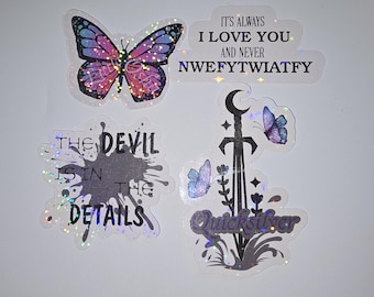 Quecksilber Sticker Set