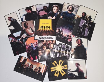 Thunderbolts/Bucky sticker set