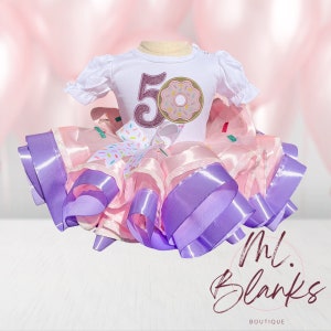 Sprinkle Donut Tutu Outfit: Birthday Party Costume