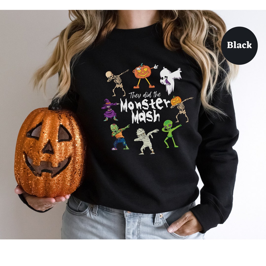 Monster Mash, Halloween Sweatshirt, Funny Halloween Sweatshirt, Cute