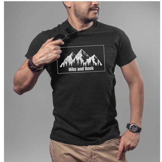 Hike and Seek Shirt Hiking Tshirt Nature Lover Tshirt Camping Tshirt Nature  Tshirt 