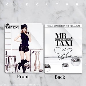 Girls Generation Mr. Taxi Photocards Freebies Included Taeyeon 1PC