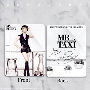 Girls Generation Mr. Taxi Photocards Freebies Included image 10