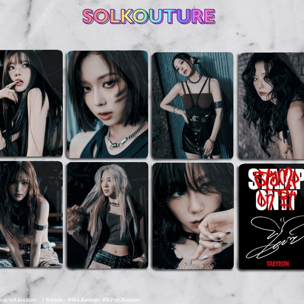 GOT The Beat | Stamp On it | Black Version | Girls On Top | Kpop Photocards | Freebies included