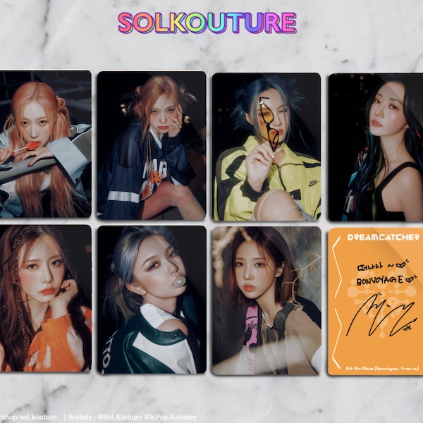 Dreamcatcher | Apocalypse: From Us  | KPop Photocards | Orange Version | Freebies Included