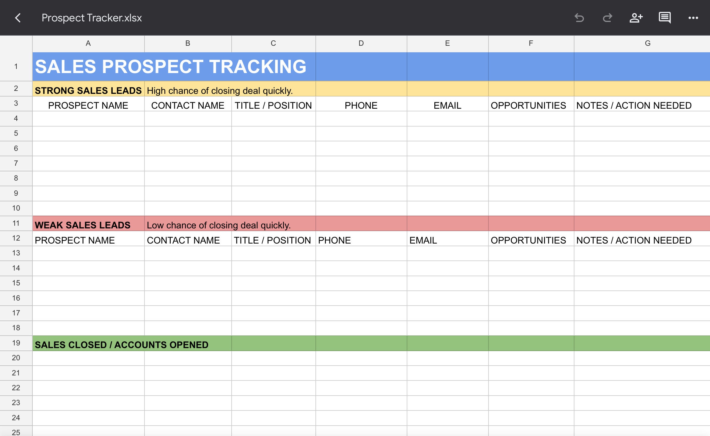 Sales Lead Tracker Prospect Tracker Etsy Sales Lead Tracker Prospect Tracker Etsy