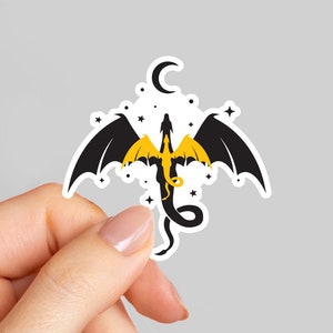 Fantasy Sticker, ACOTAR Sticker, Dragon Stickers, Kindle Stickers, Bookish Sticker, Gift for Book Lover ,Fantasy Reader, Fourth wing