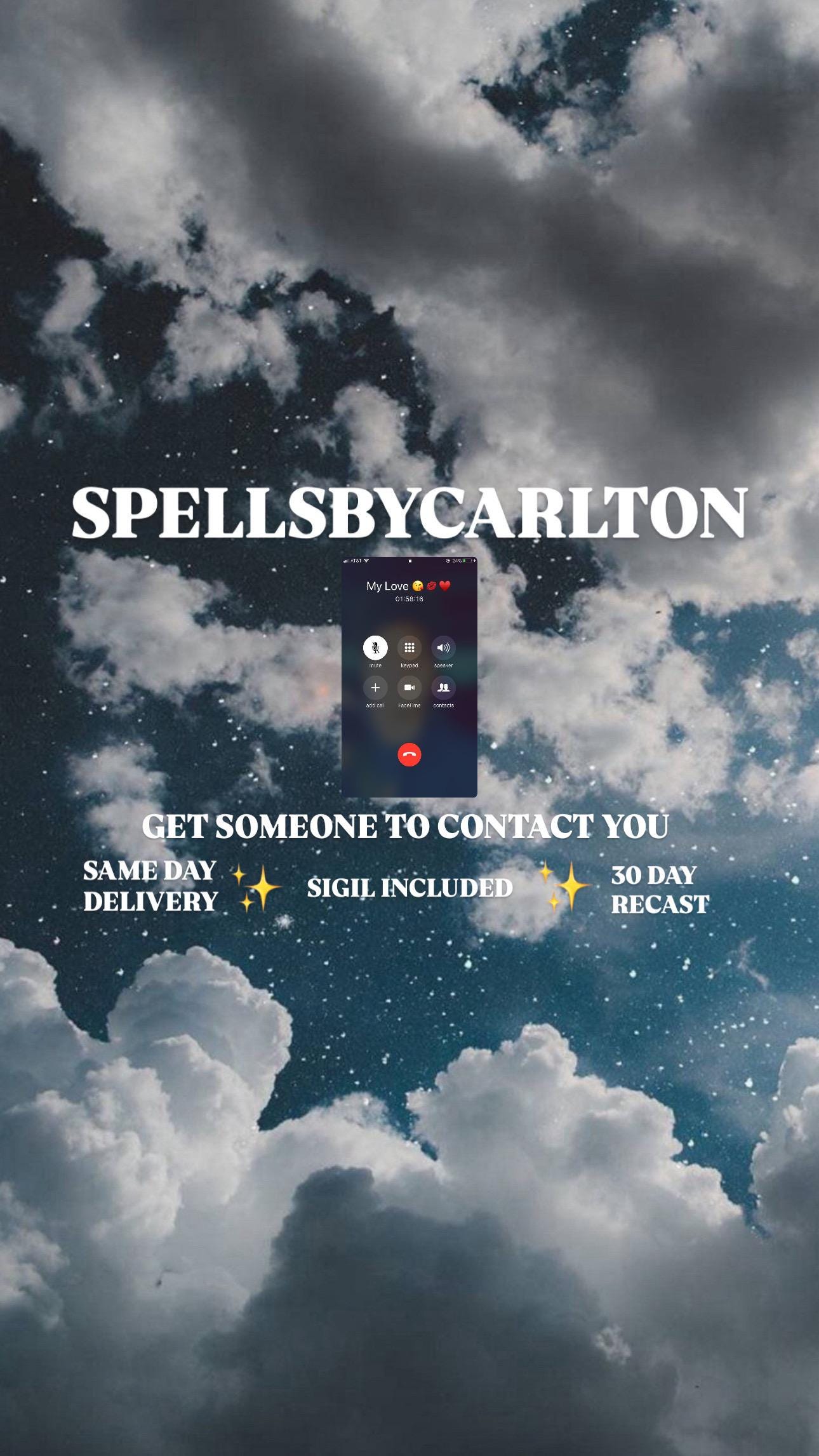 Contact me spell | same day casting | divination and psychic energy