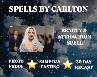 beauty and attraction spell | same day casting | photo proof | fast and effective results | powerful magic