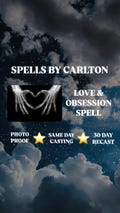 love and obsession spell | same day casting | photo proof | fast and effective results | powerful magic product logo
