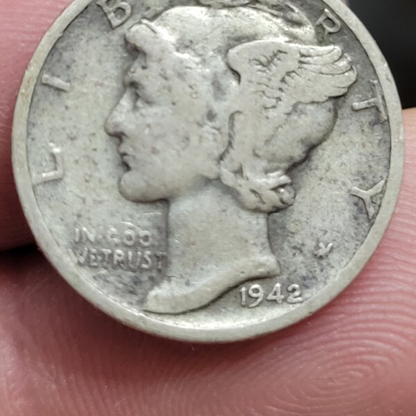 1942 Dime Etsy
