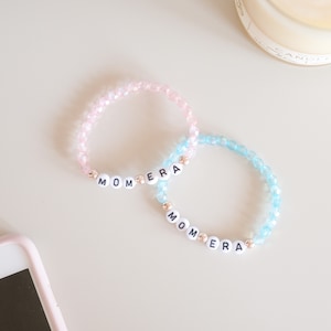 Mom Era Taylor Inspired Bracelet, Mother's Day Gift, Swiftie New Mom Gift, Eras Tour Friendship Bracelet, Baby Shower Gift Idea Girl Boy