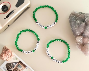 Camp Bach Bracelets, Camp Bachelorette Friendship Bracelet Party Favor, Last Trail, Let's Get Toasted Gift, Matching Bridal Party, Wedding