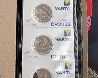 Lot of 20 pieces Varta CR2032 3v LITHIUM batteries for hobbies, dioramas and dollhouses