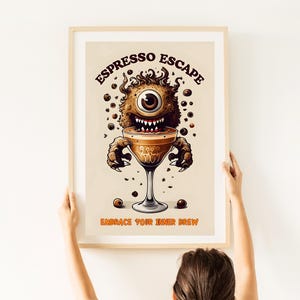 Espresso Martini,Espresso Martini Druck,Espresso Martini Kunst,Espresso Martini Poster,Espresso Martini Wandkunst,Martini Geschenke,Unterzeichnung Getränk