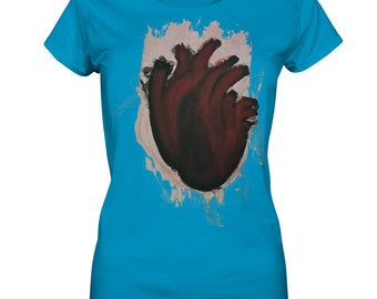 Heart - Herz - Ladies Organic Shirt