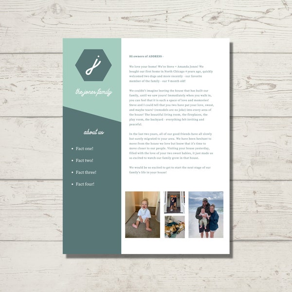Editable Home Buyer Love Letter Etsy Australia