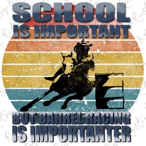 Barrel Racer - Sublimation Design Downloads - PNG Print File for Sublimation Or Print - Digital Download - File Digital