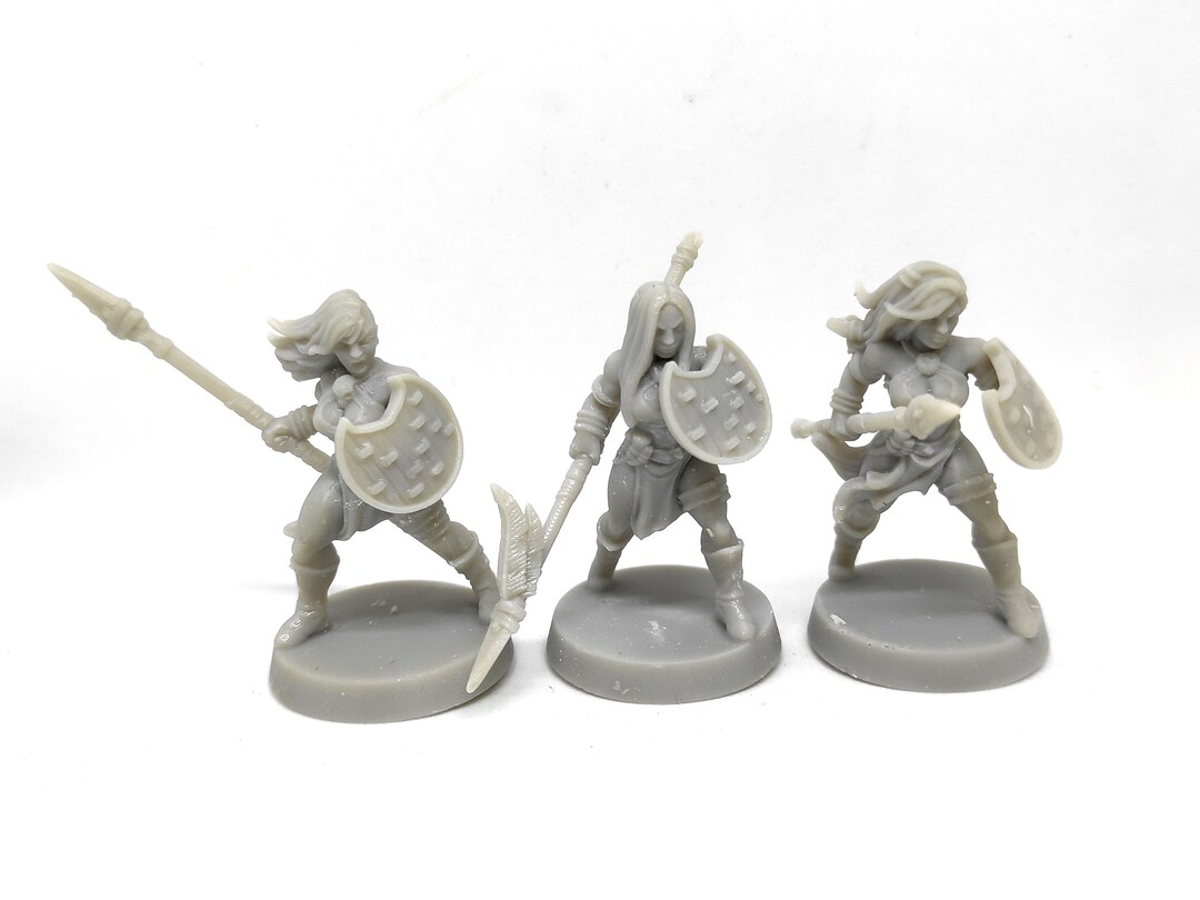 3x Amazon Spears Heroquest Dungeons & Dragons Etsy