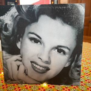 Beautiful Image Of Judy Garland Handmade On Pine Wood