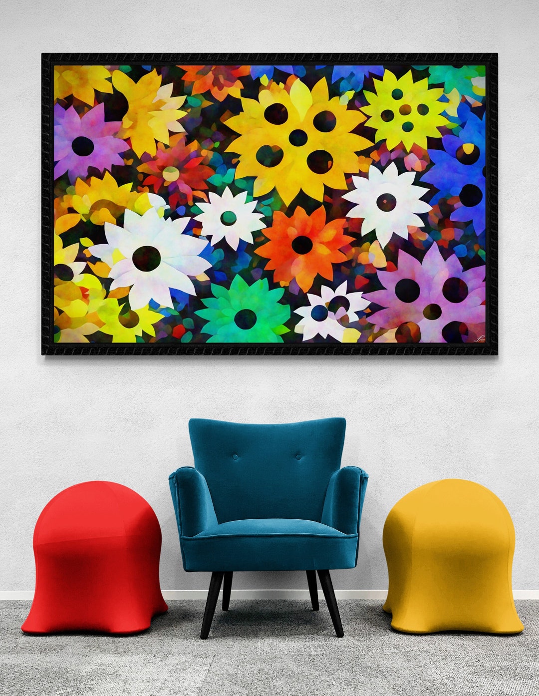 Beautiful Abstract Digital Art Print Painting JPEG Abstract Wall Decor Wall Art Beautiful