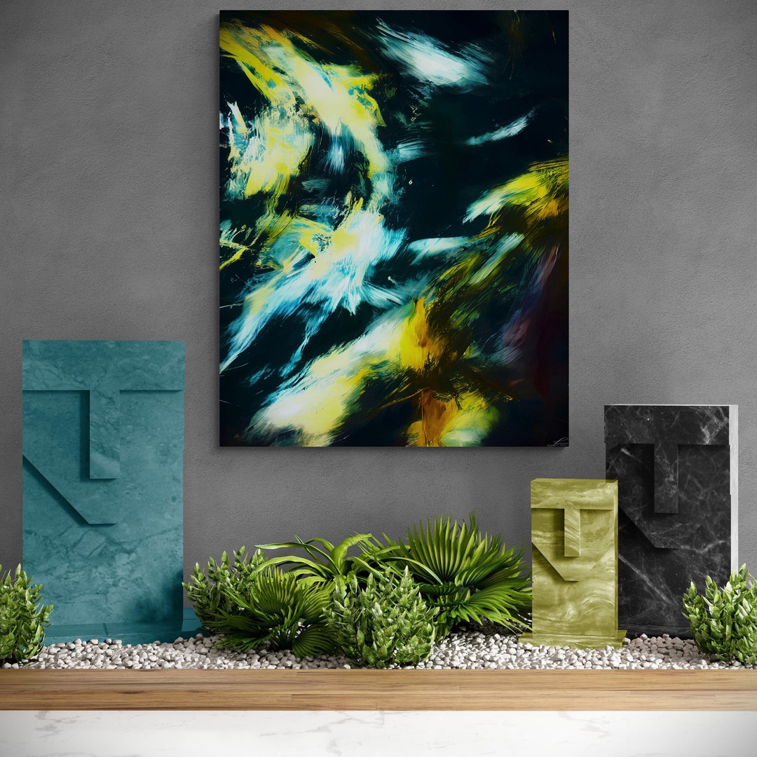 Beautiful Abstract Digital Art Print Painting JPEG Abstract Wall Decor Wall Art Beautiful