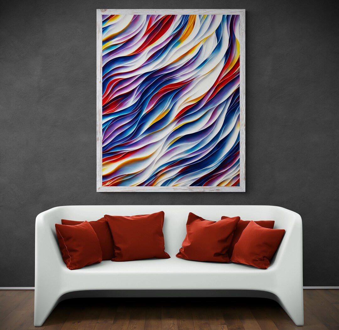 Beautiful Abstract Digital Art Print Painting JPEG Abstract Wall Decor Wall Art Beautiful