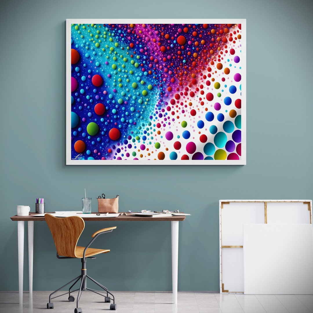 Beautiful Abstract Digital Art Print Painting JPEG Abstract Wall Decor Wall Art Beautiful